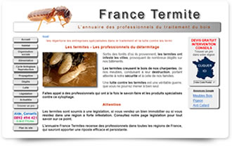 France termites, le site de référence sur la lutte contre le termite